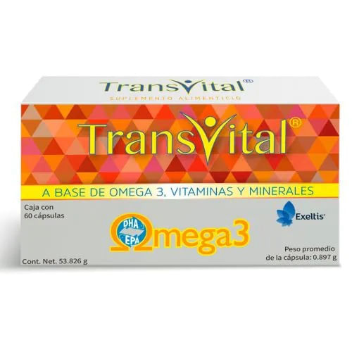 Transvital Suplemento Alimenticio 53.826 G 60 Caps