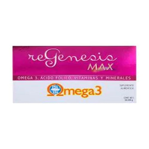 Regenesis Max Suplemento Alimenticio 56.3 G Capsulas 60