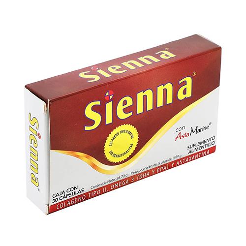 Sienna Colageno Tipo Ii Suplemento Alimenticio Capsulas 30