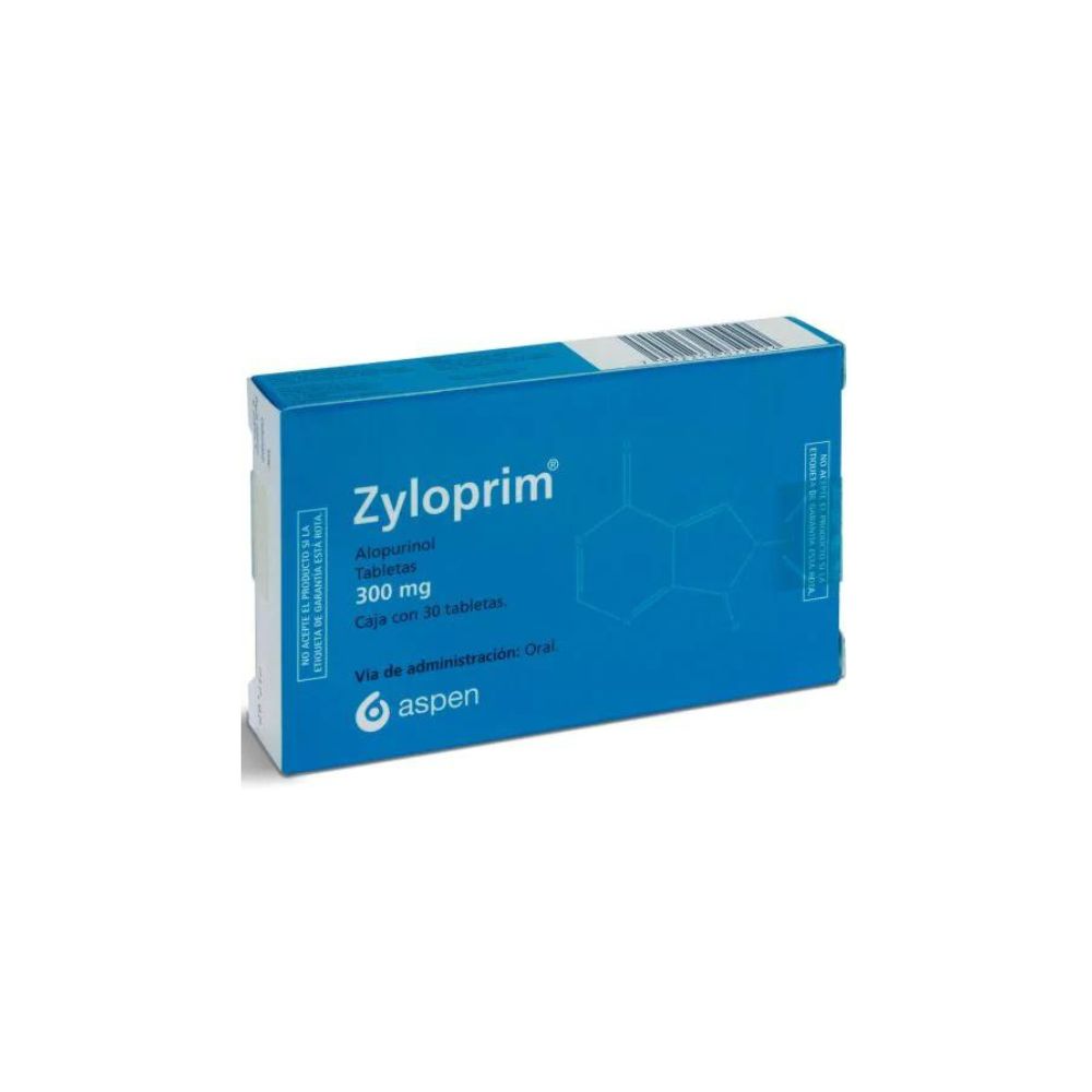 Zyloprim 300 Mg Tabletas Con 30