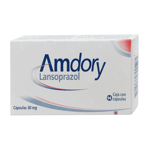 Amdory (Lansoprazol) 30 Mg Con 14 Capsulas