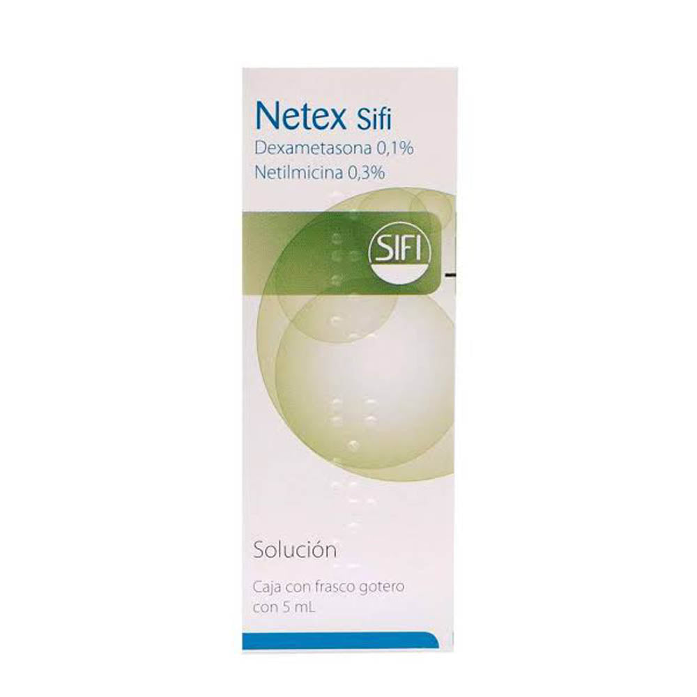 NETEX SIFI 0.1/0.3% SOLUCIÓN 5 ML
