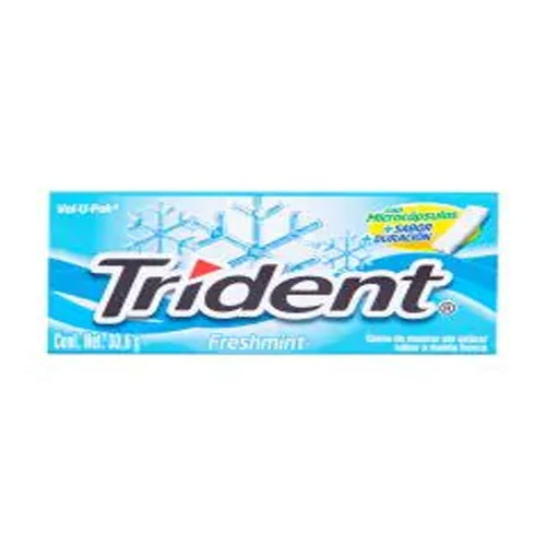 CHICLE TRINDENT 18 FRESHMINT