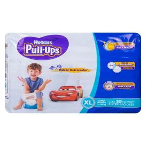 Calzon Huggies Pull-Up Cars Xl Con 30