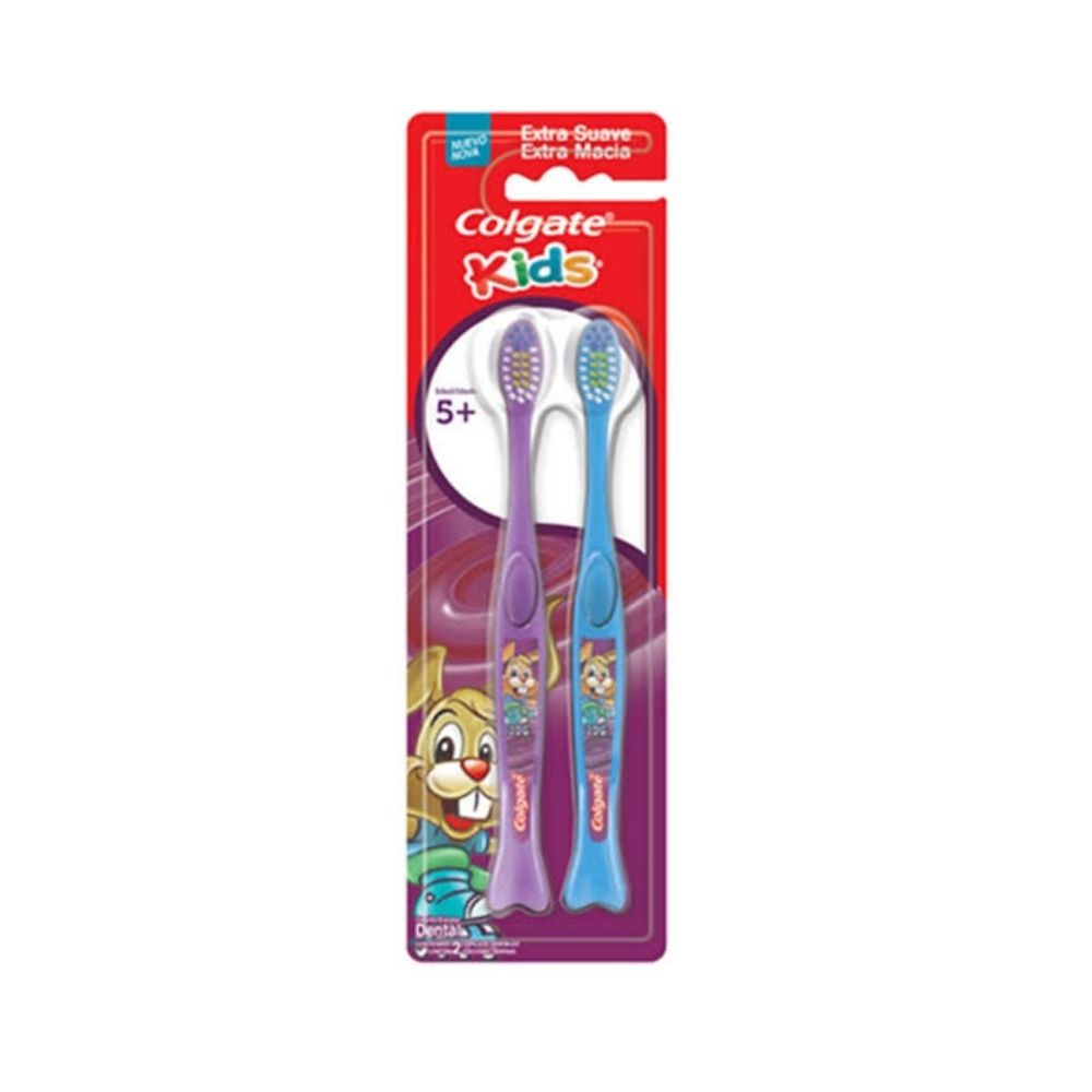 CEPILLO DENTAL COLGATE KIDS EXT-SVE 2 PZS