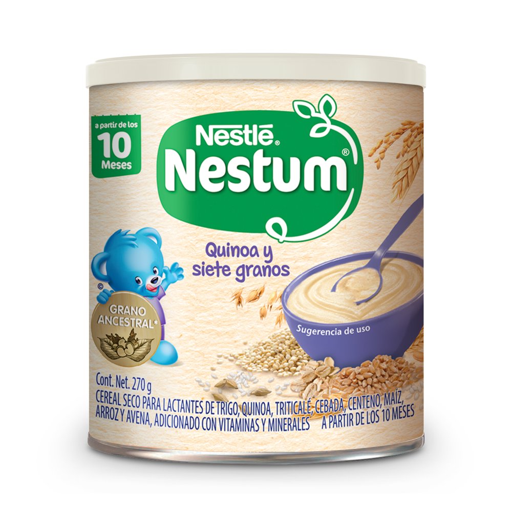 Cereal Infantil Nestle 8 Cereales 270 Gramos