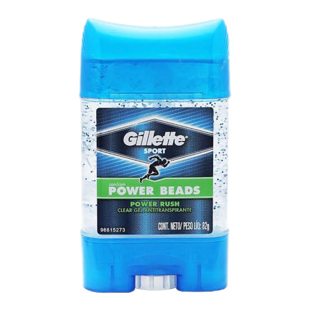 Desodorante Gillette 3X Power-R Rbd Gel 82 G