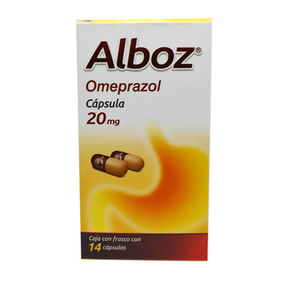 Alboz (Omeprazol) 20 Mg C/ 14 Capsulas
