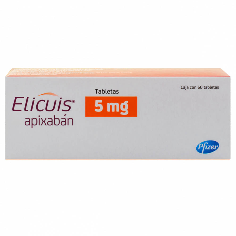 Elicuis 5 Mg Con 60 Tabletas