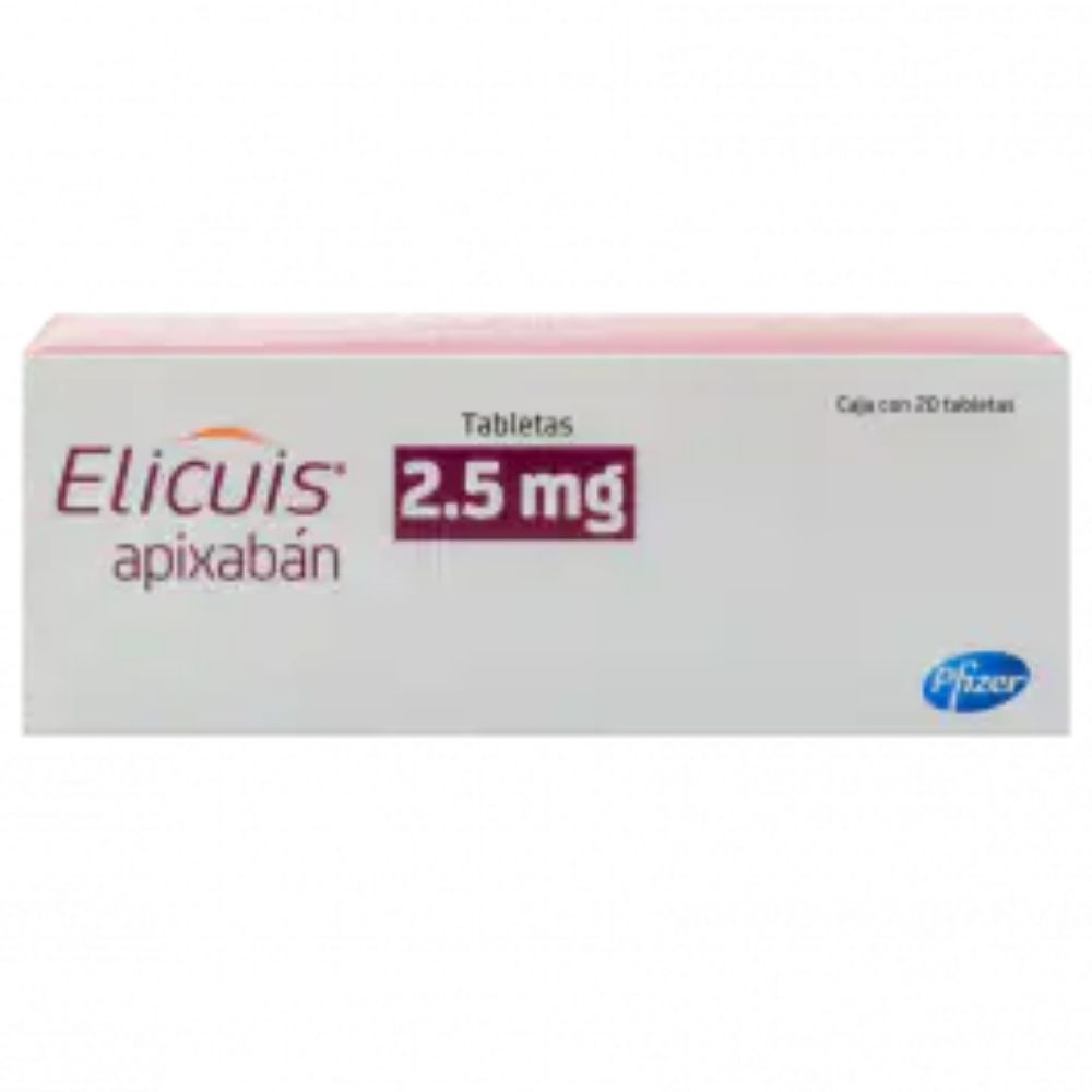 ELICUIS 2.5 MG TABLETAS 20