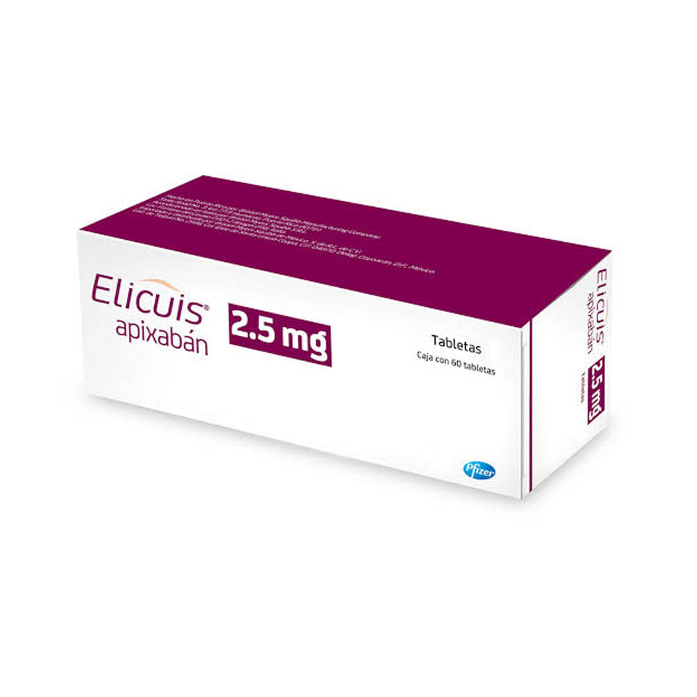 Elicuis 2.5 Mg Con 60 Tabletas