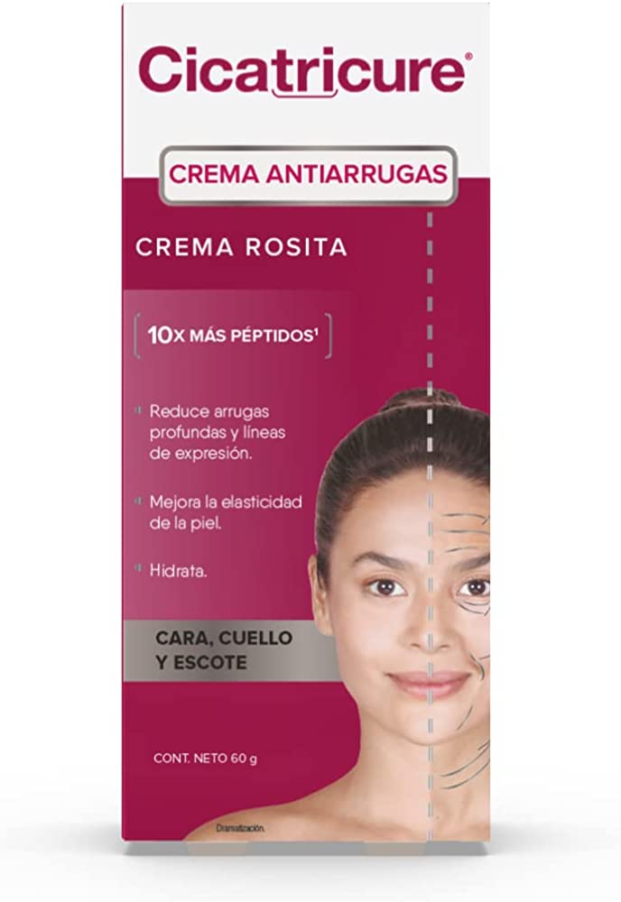 Crema Rosita Cicatricure Antiarrugas 60 Gramos